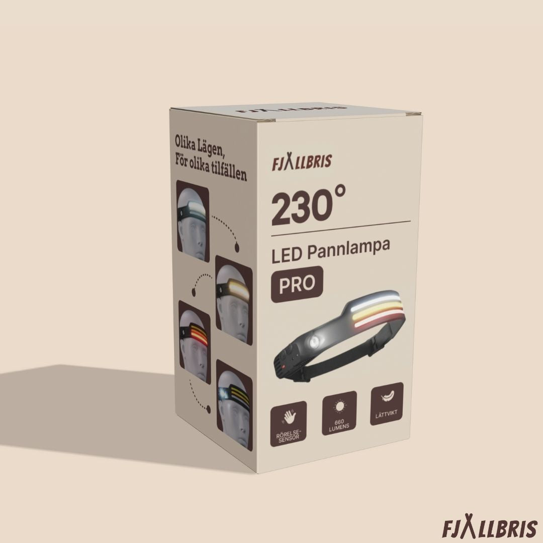 230° LED Hovedlampe 1.0