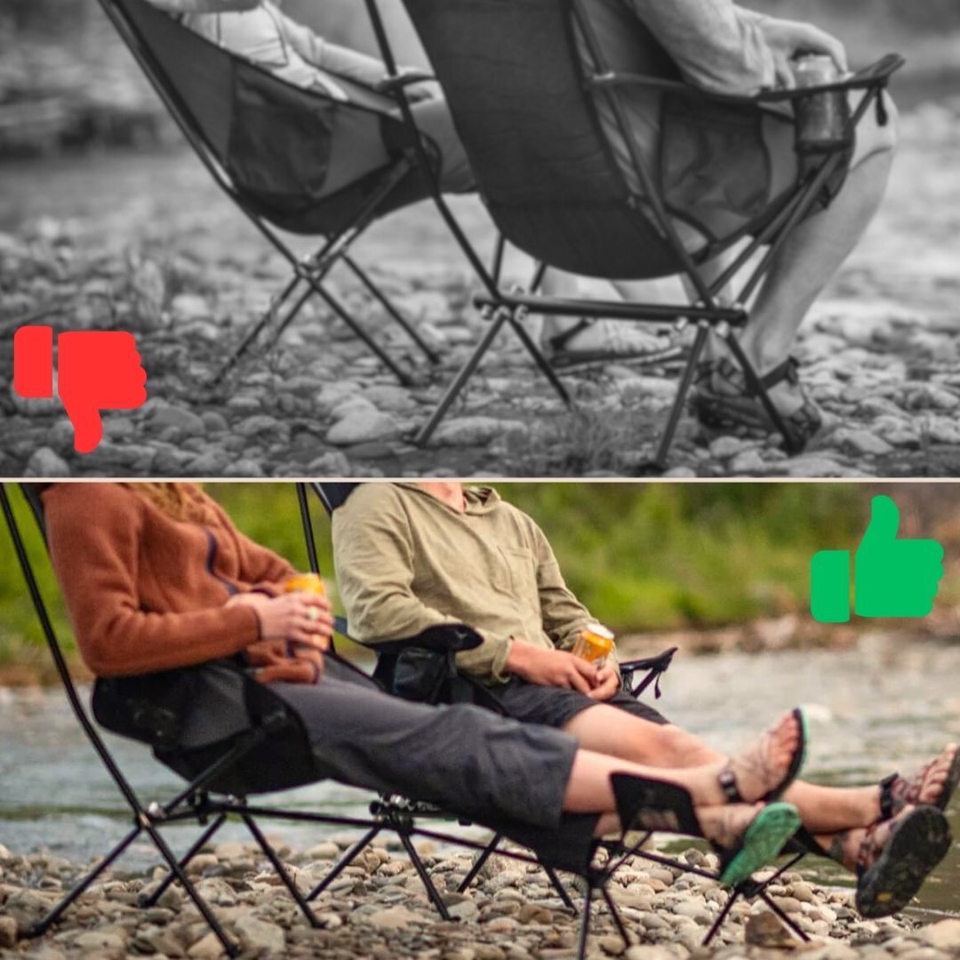 Fodstøtte Udendørs Stol