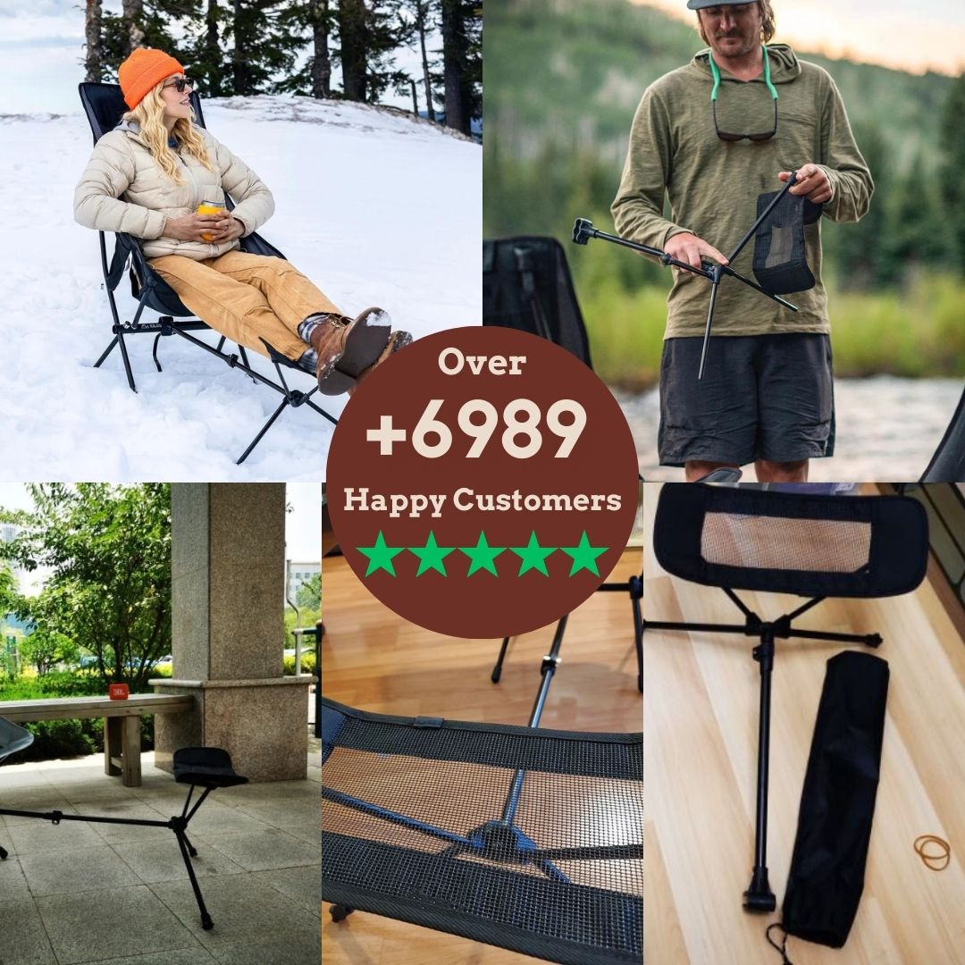 Fodstøtte Udendørs Stol