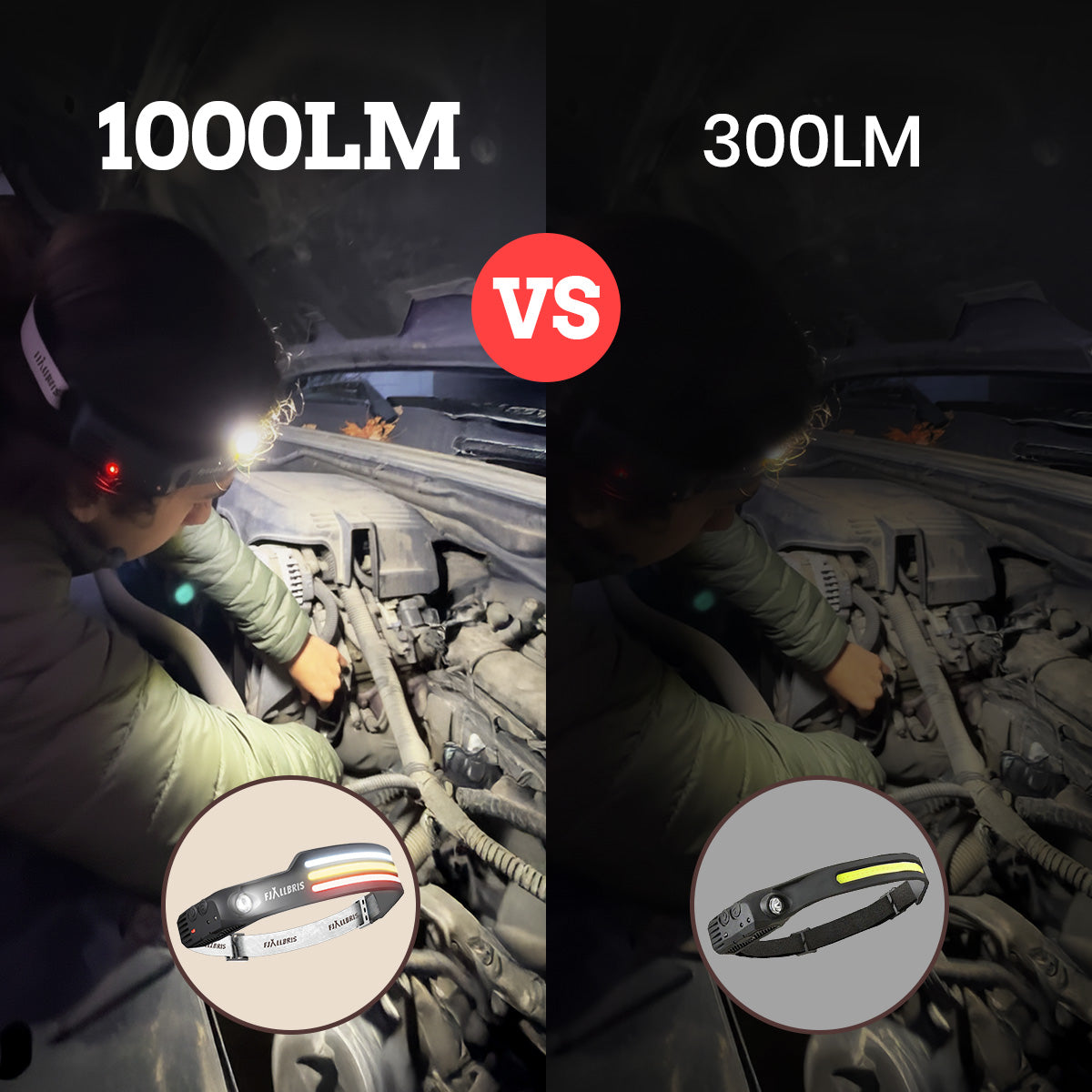 Fjällbris 1000lm LED 230° Pandelampe PRO 2.0
