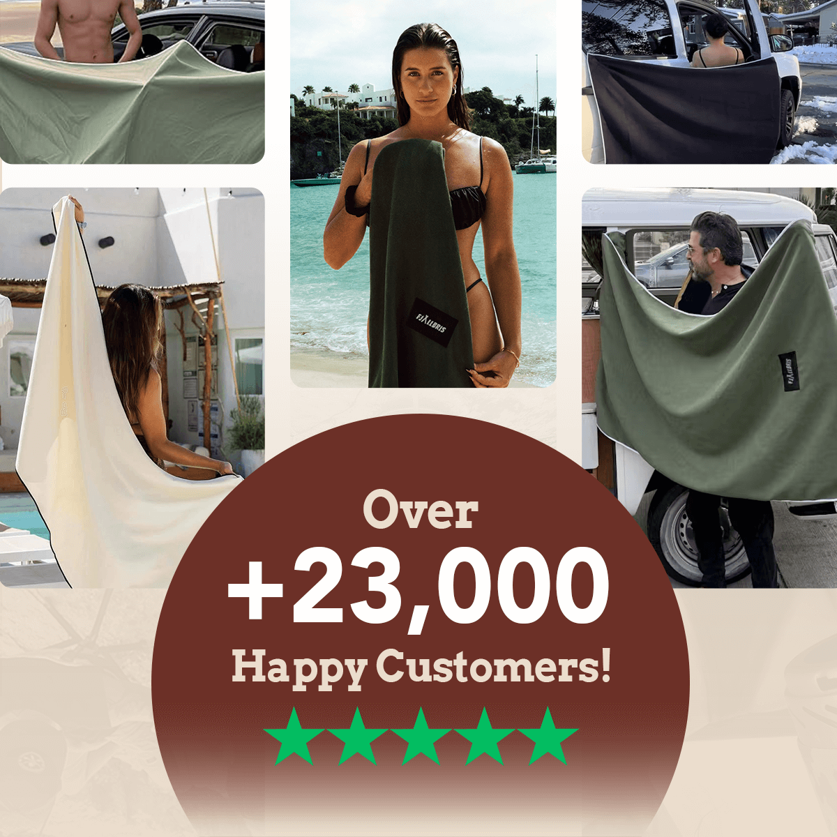 Magnetic Beach Towel