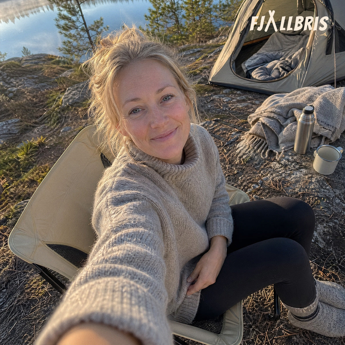 Mini bærbar udendørs stol