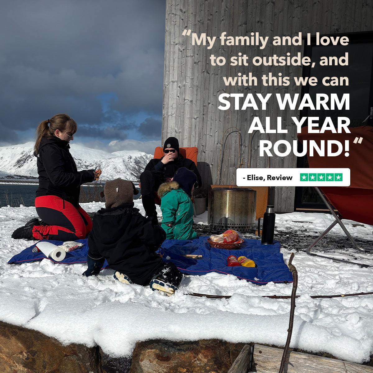 Ultralet Puffertæppe