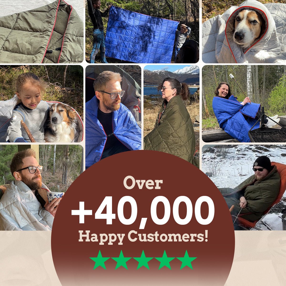 Ultralet Puffertæppe