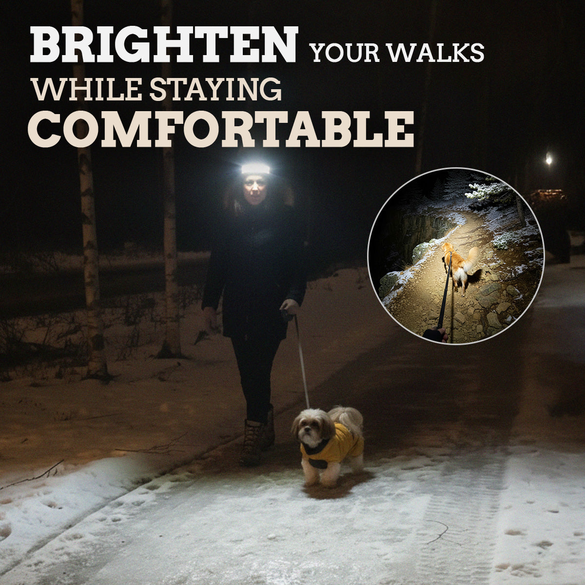 Fjällbris 1000lm LED 230° Forlygte PRO 2.0