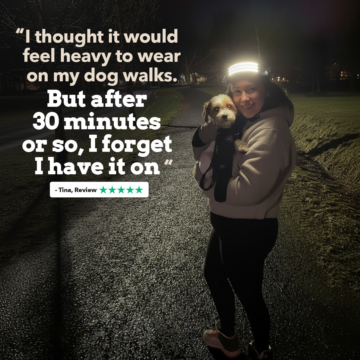 Fjällbris 1000lm LED 230° Forlygte PRO 2.0